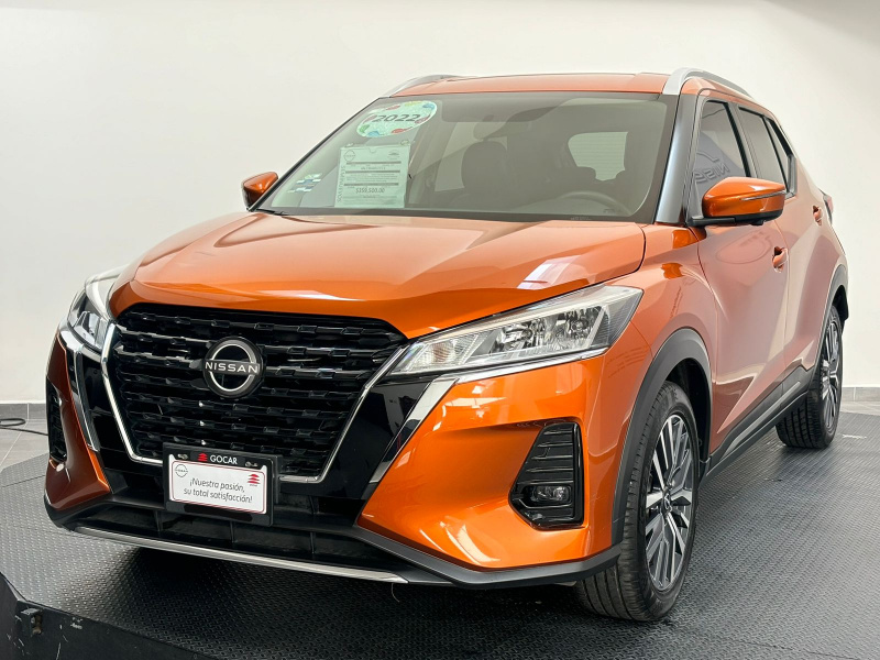 Nissan Kicks  5 pts. Exclusive, 1.6l, TA, a/ac. Aut., piel, GPS, RA-17 2022